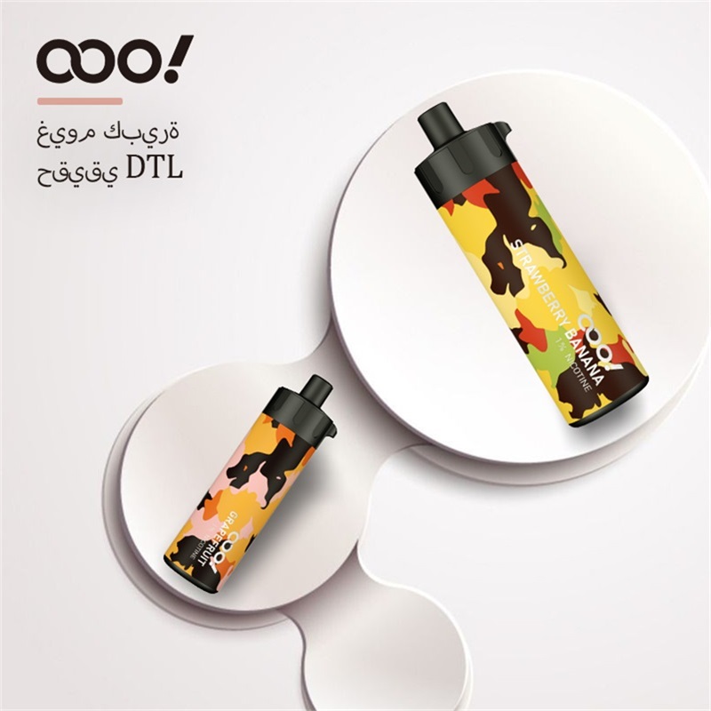 OOO! DL/DTL Disposable Vape POD with adjustable airflow and rechargeable 20ml/15ml